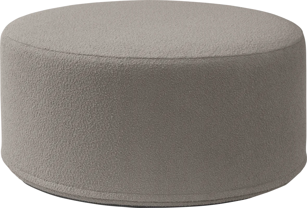 Bevina II Dark Gray Ottoman