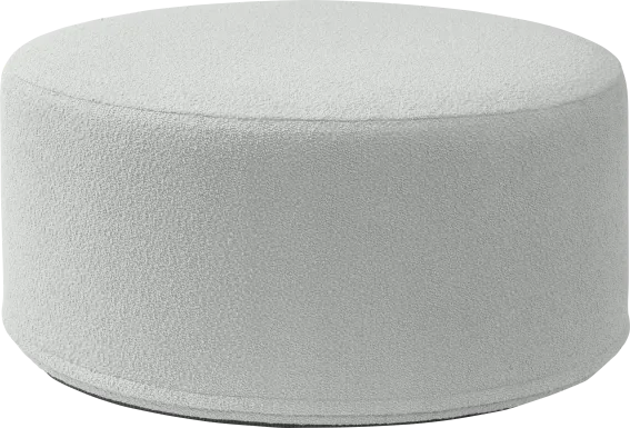 Bevina II Silver Ottoman