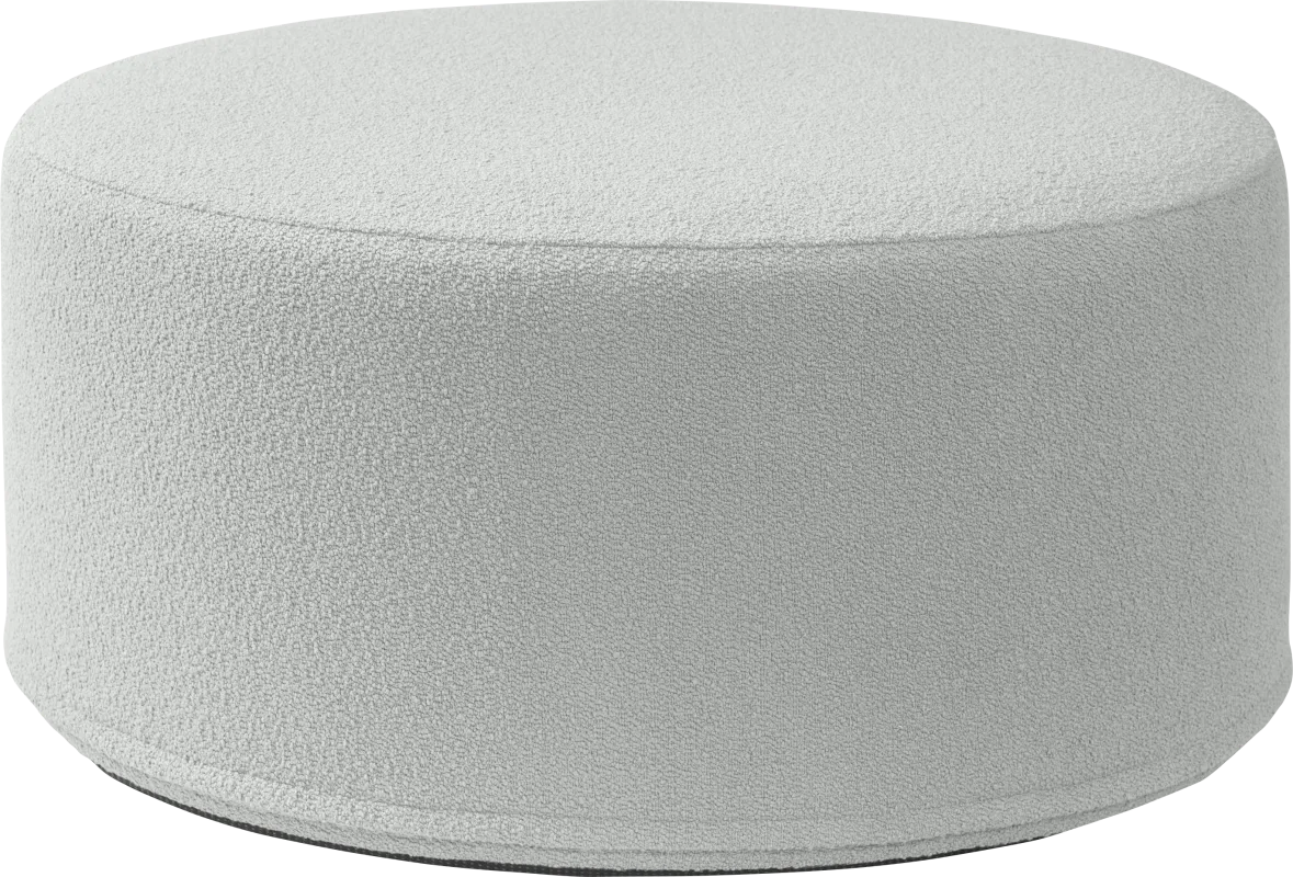 Bevina II Silver Ottoman