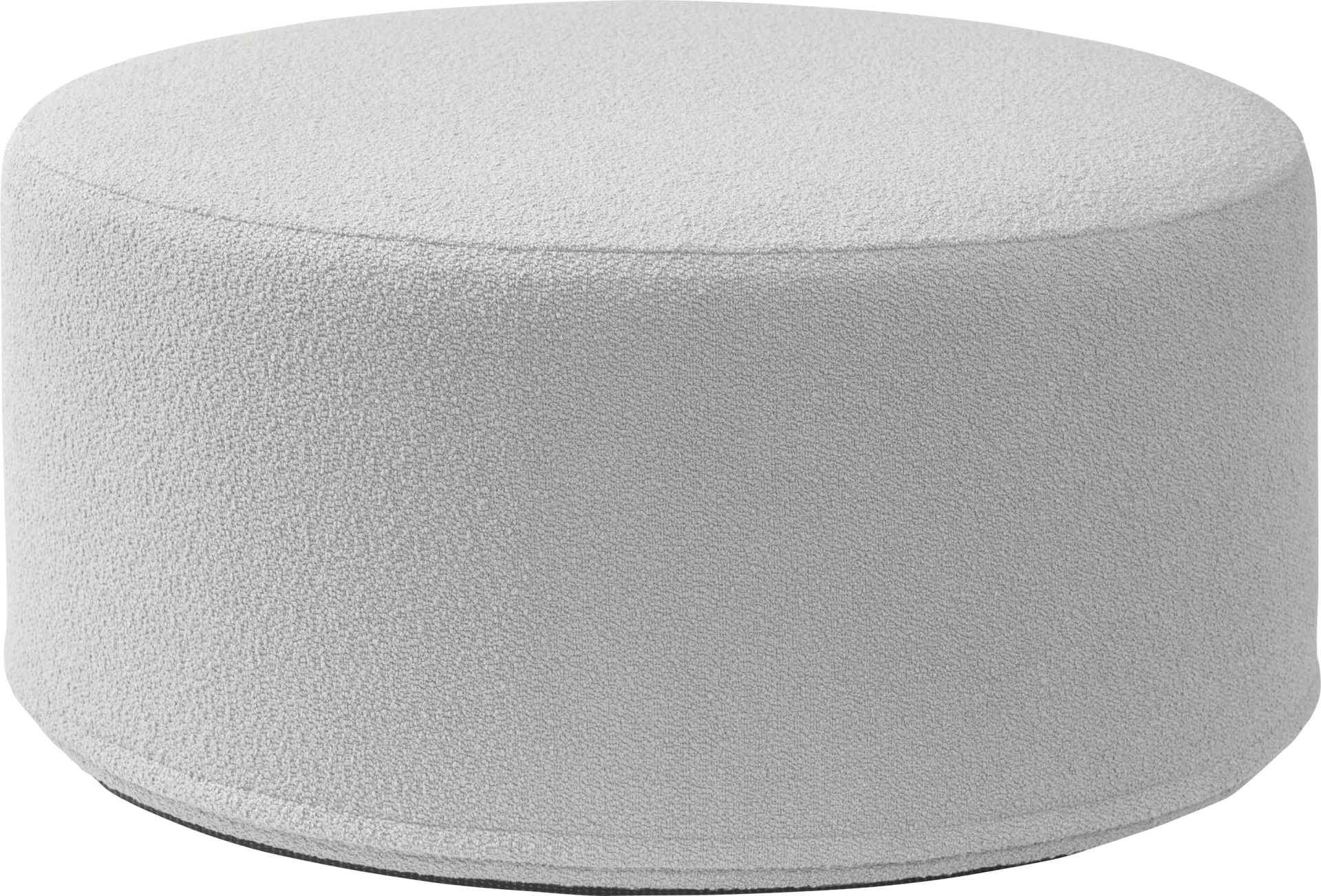 Bevina II Silver Ottoman - Image 1