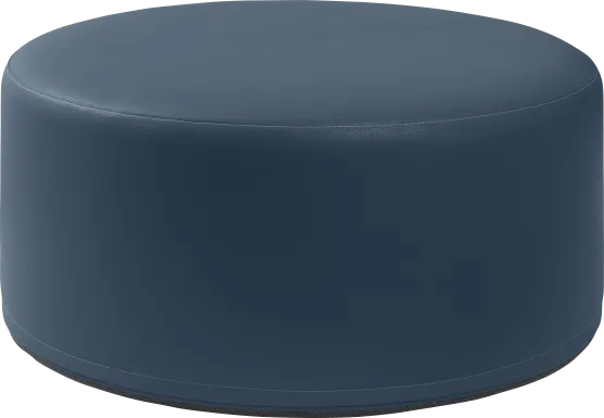 Bevina I Blue Ottoman