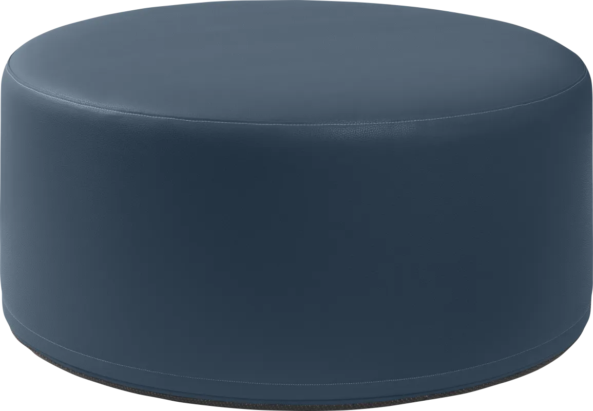 Bevina I Blue Ottoman