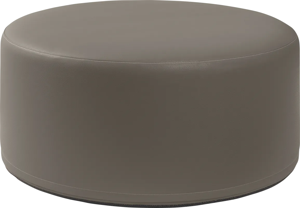Bevina I Gray Ottoman