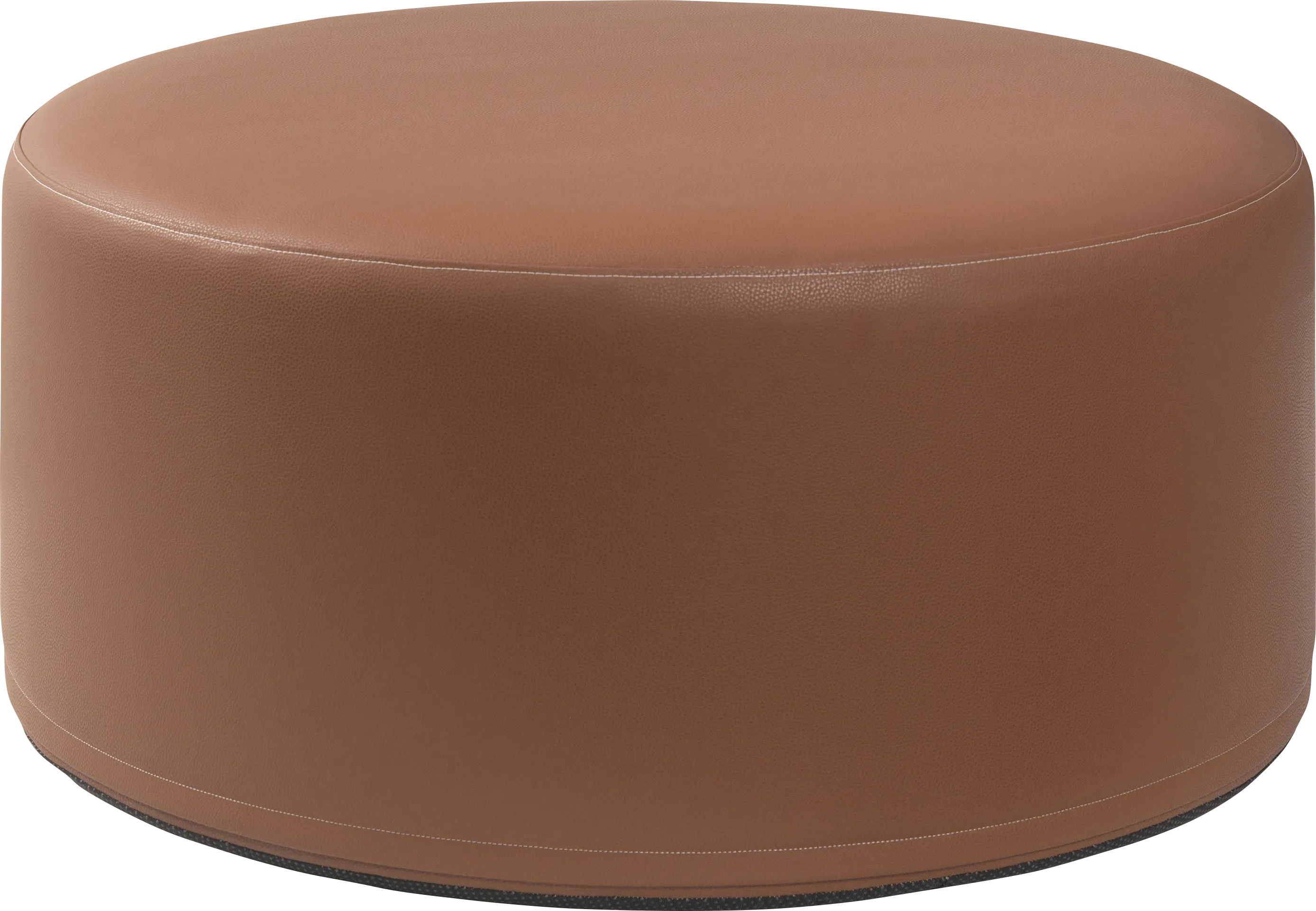 Bevina I Walnut Ottoman - Thumbnail - Image 1
