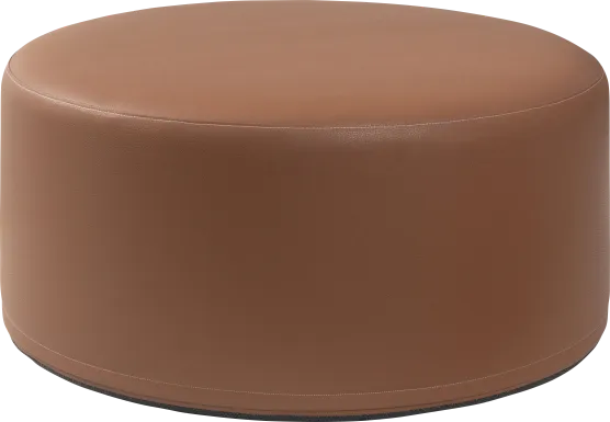 Bevina I Walnut Ottoman