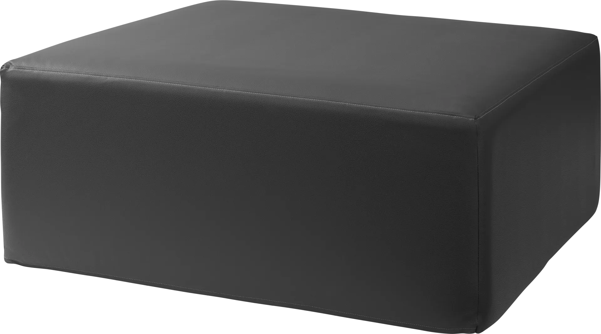 Lesusa I Black Ottoman - Image 1