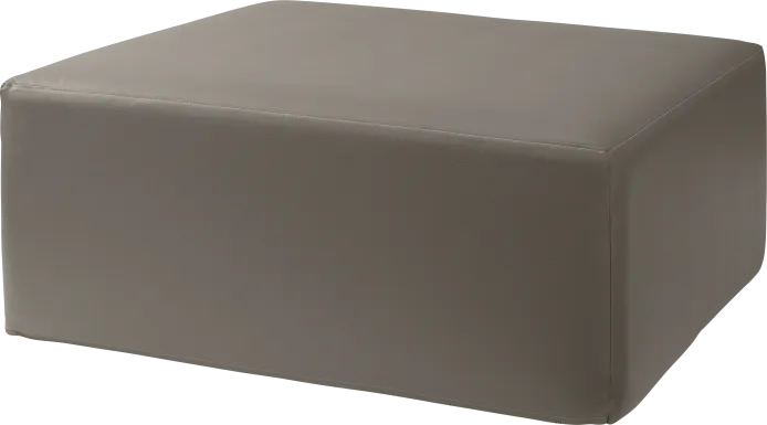 Lesusa I Gray Ottoman