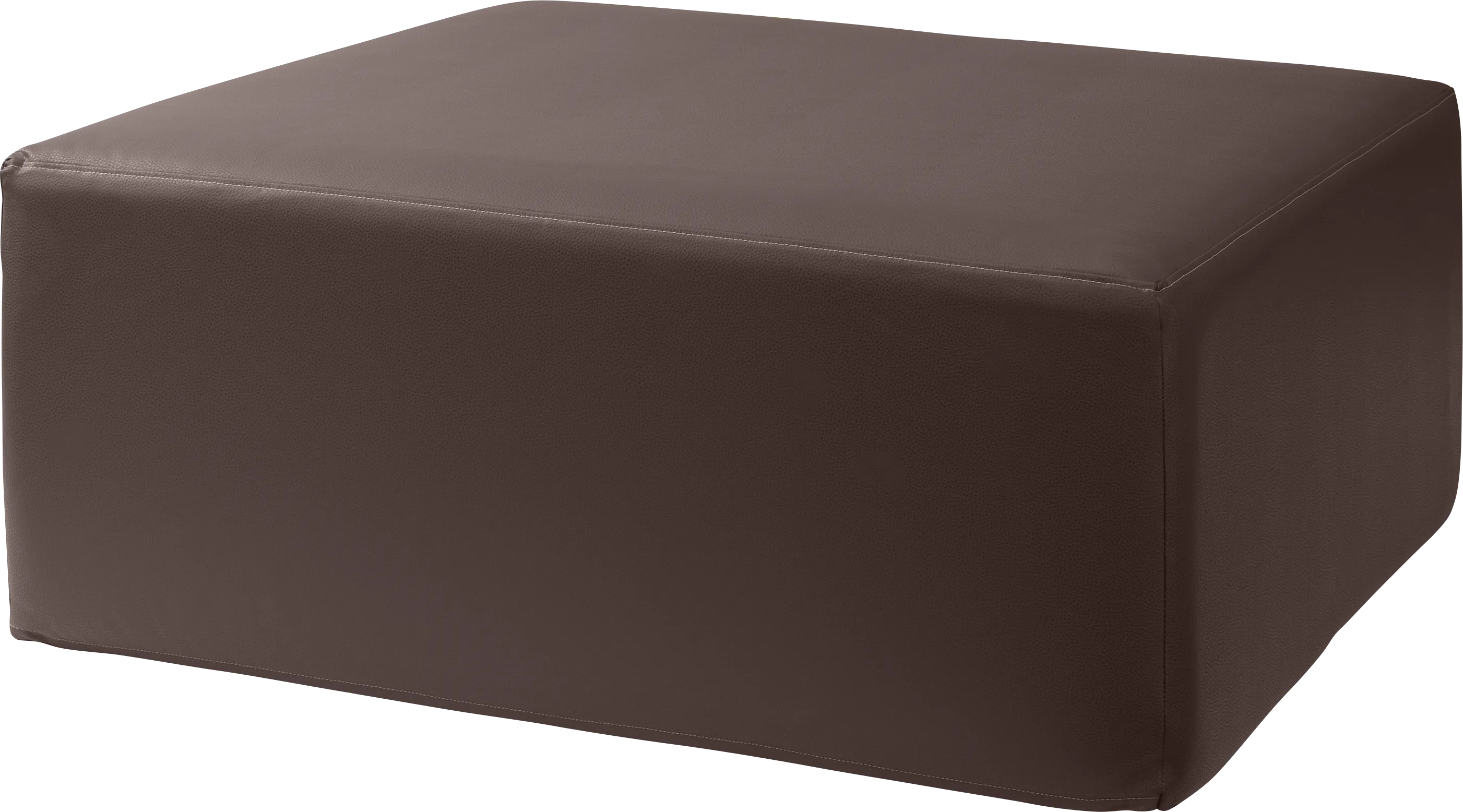 Lesusa I Brown Ottoman - Thumbnail - Image 1