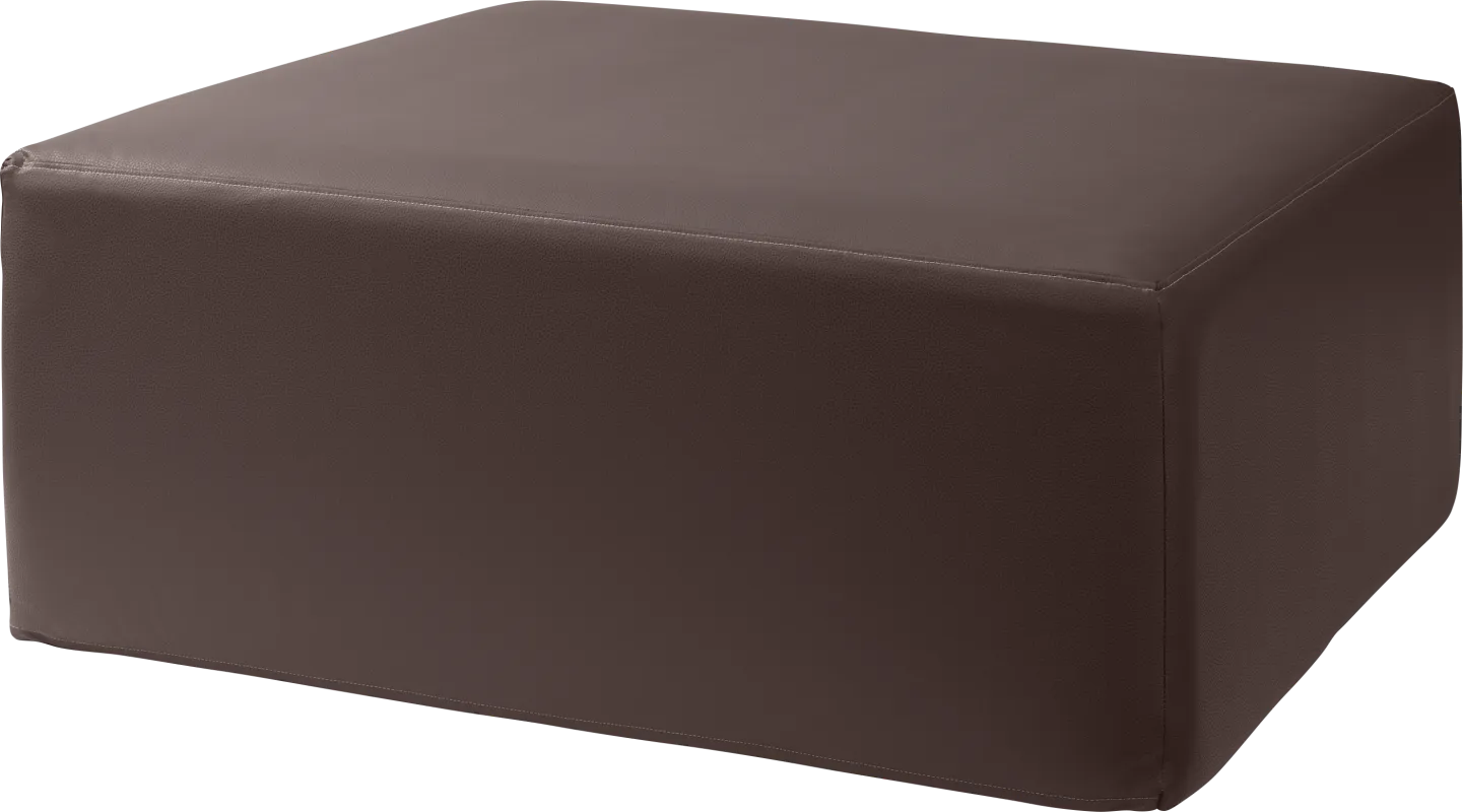Lesusa I Brown Ottoman