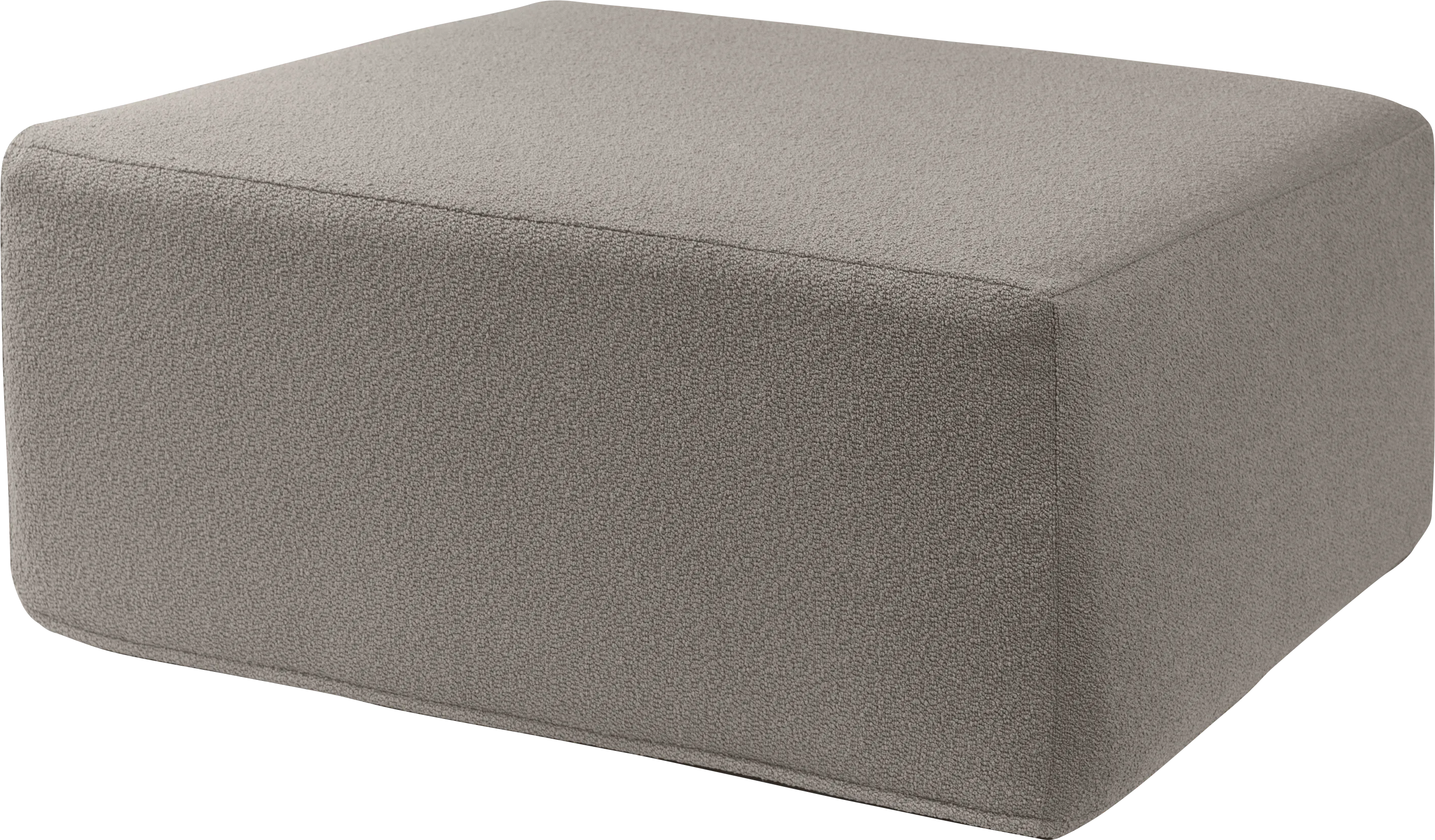 Lesusa II Gray Ottoman - Thumbnail - Image 1