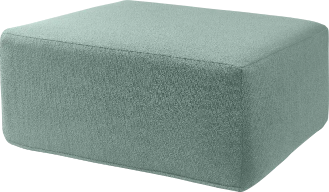 Lesusa II Green Ottoman
