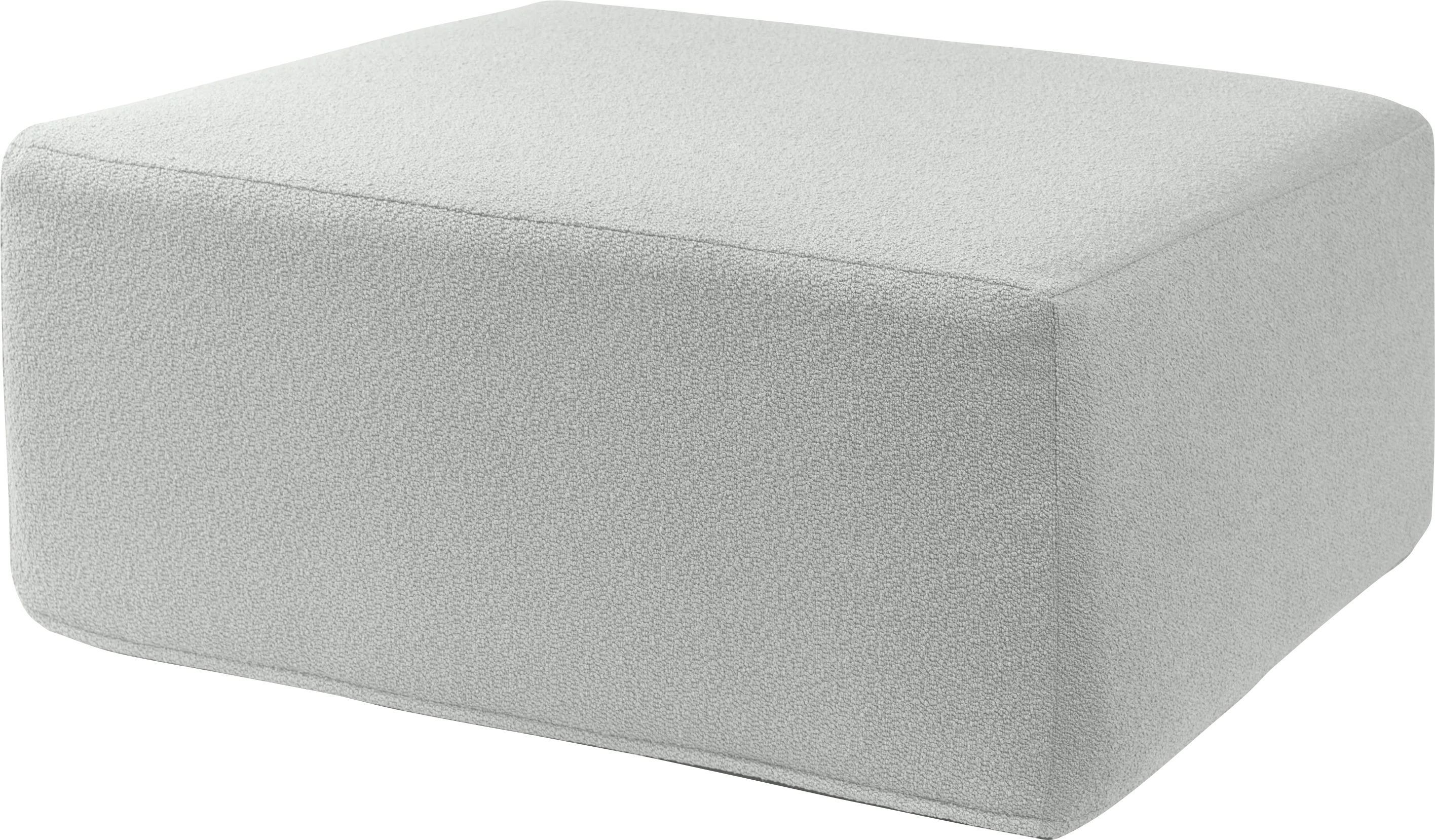 Lesusa II Silver Ottoman - Thumbnail - Image 1