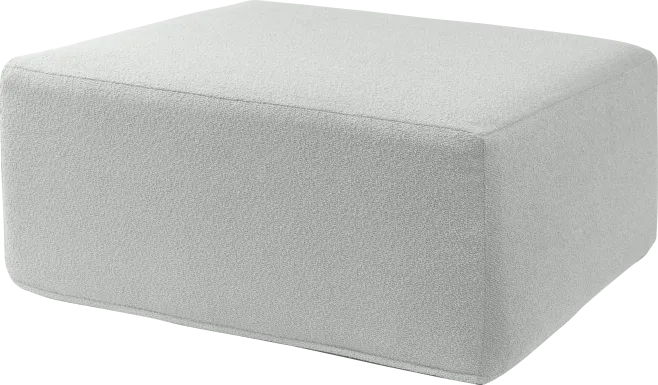 Lesusa II Silver Ottoman