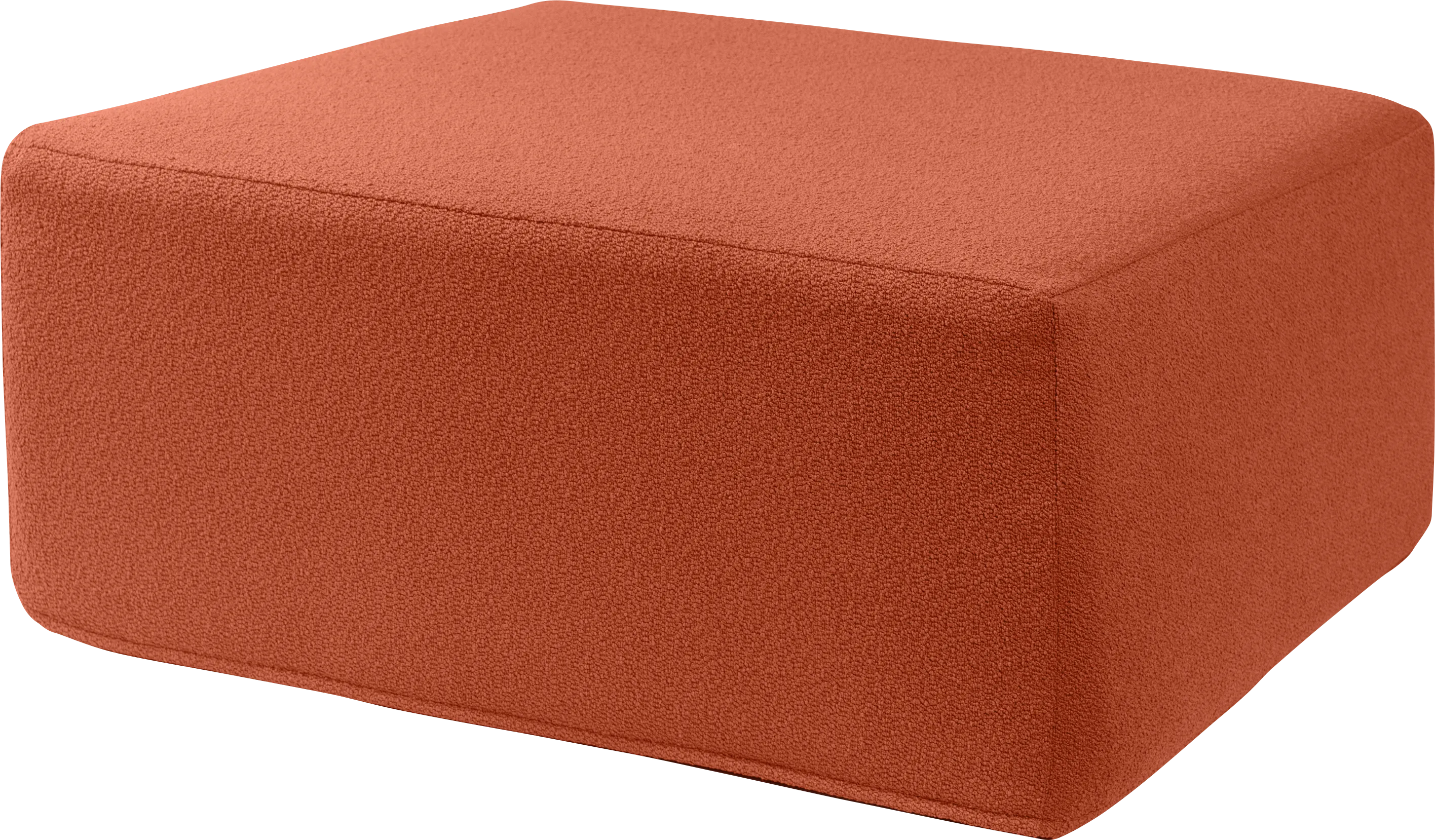 Lesusa II Terracotta Ottoman - Thumbnail - Image 1