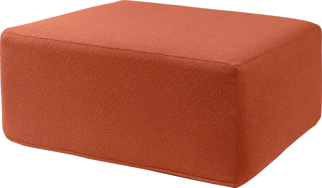 Lesusa II Terracotta Ottoman