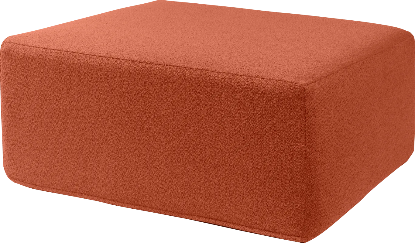 Lesusa II Terracotta Ottoman