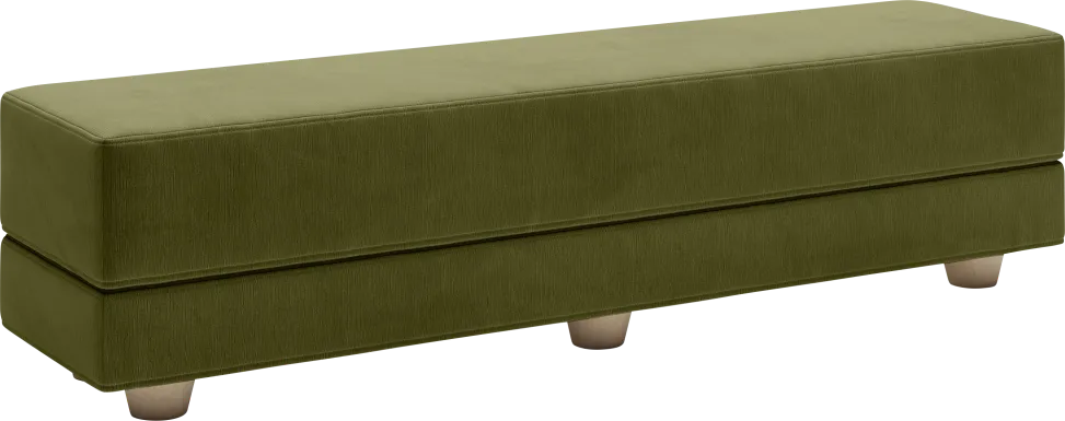 Casila Green Twin Bed Bench