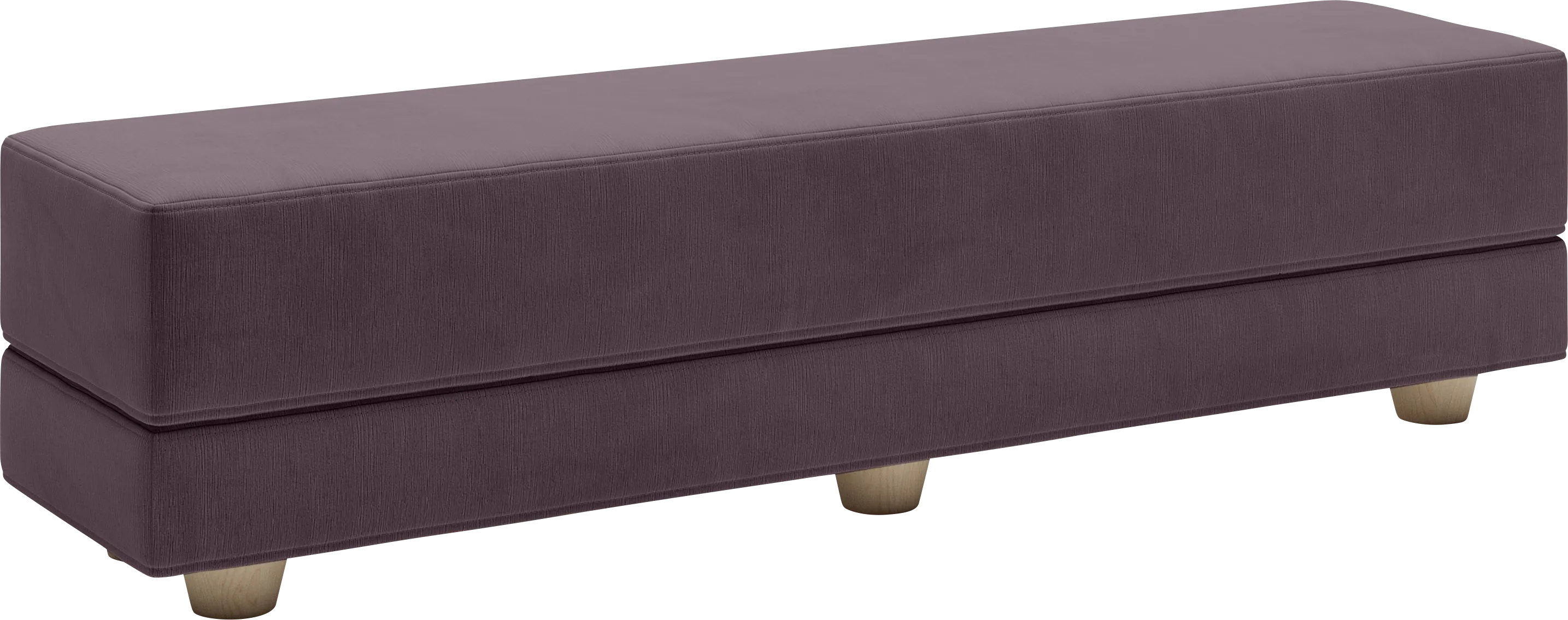 Casila Purple Twin Bed Bench