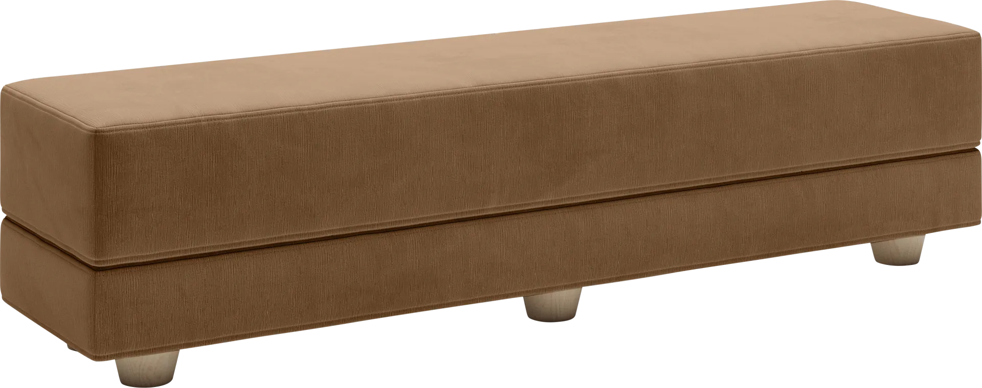 Casila Brown Twin Bed Bench - Image 1