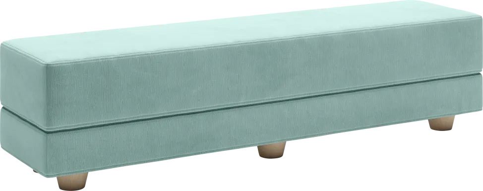 Casila Turquoise Twin Bed Bench