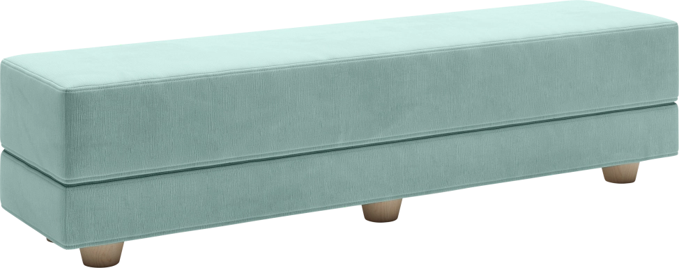Casila Turquoise Twin Bed Bench