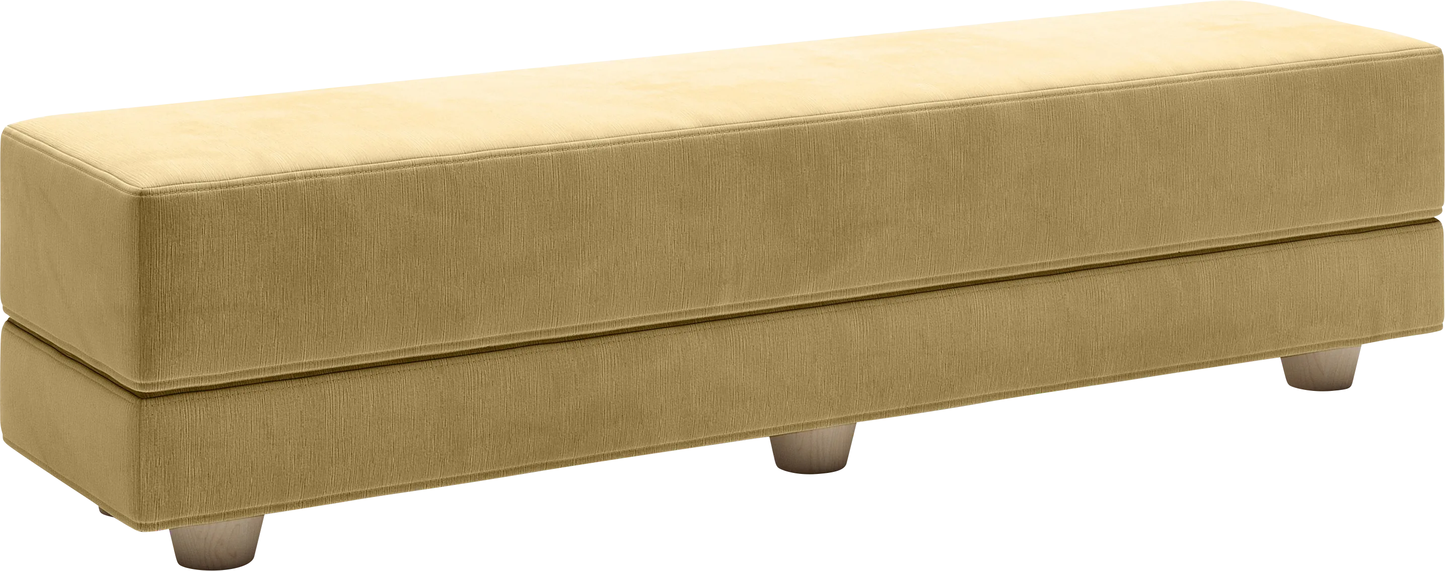 Casila Camel Twin Bed Bench - Thumbnail - Image 1