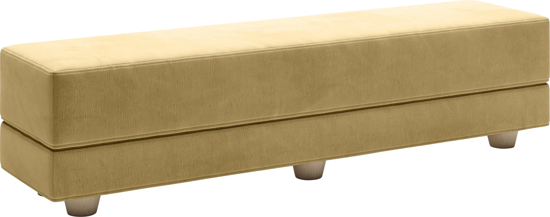 Casila Camel Twin Bed Bench