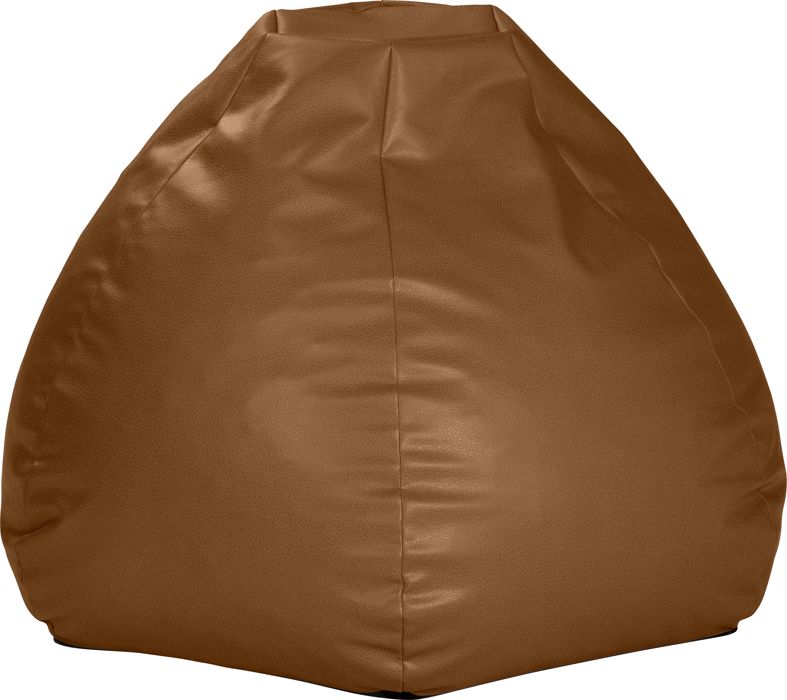 Prasia Walnut Bean Bag Chair - Thumbnail - Image 1