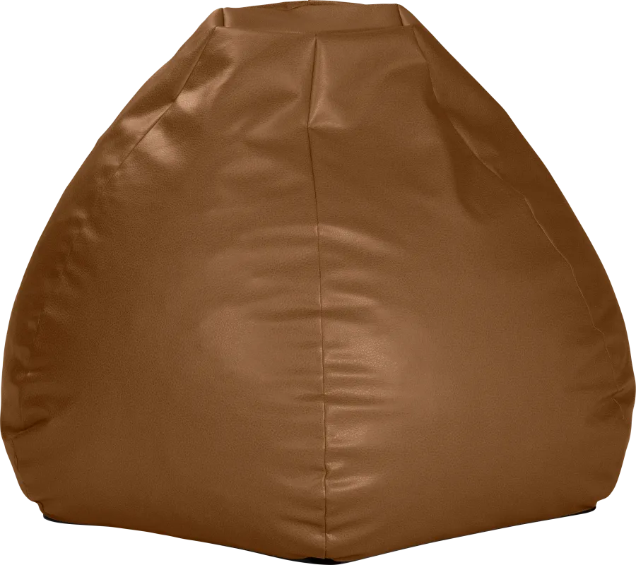 Prasia Walnut Bean Bag Chair