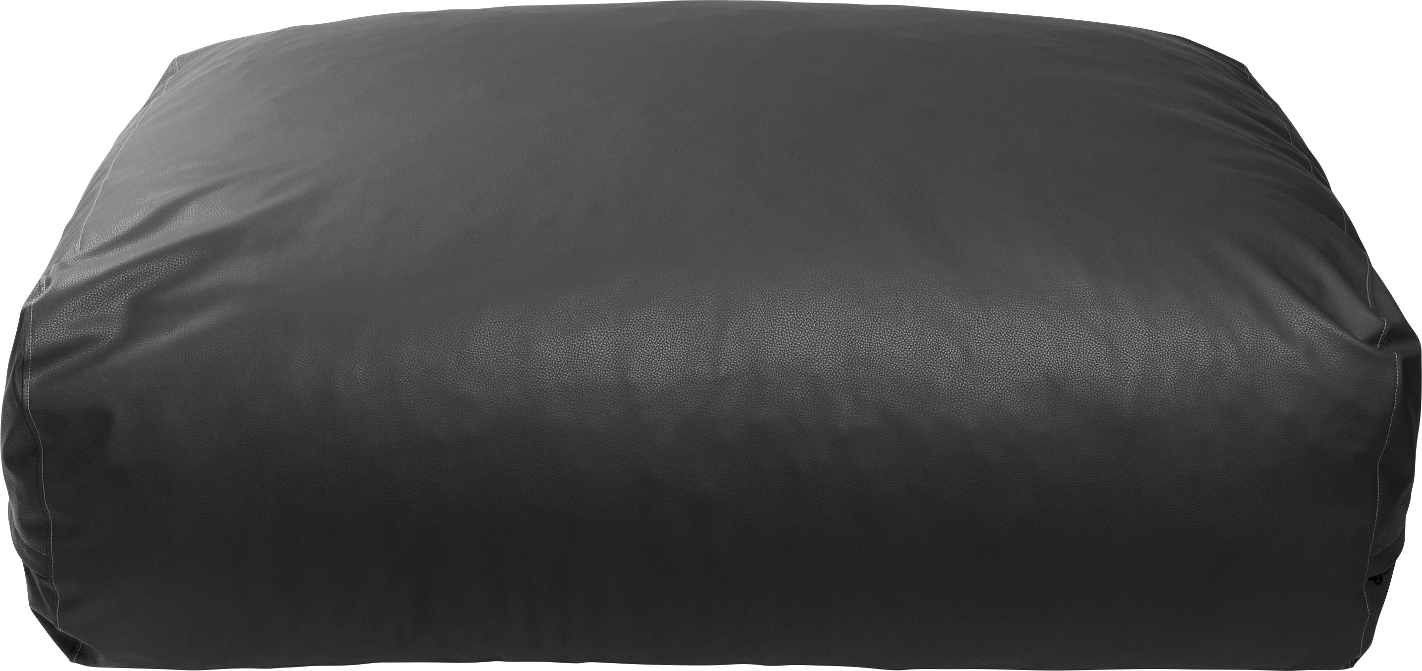 Prasia Black Large Bean Bag Chair - Thumbnail - Image 1