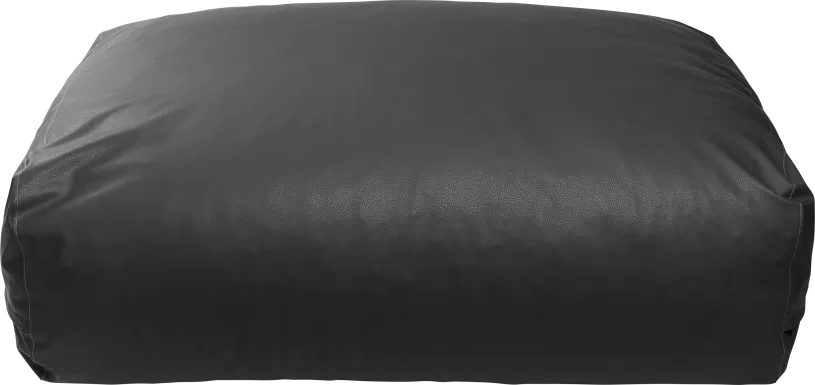 Prasia Black Large Bean Bag Chair