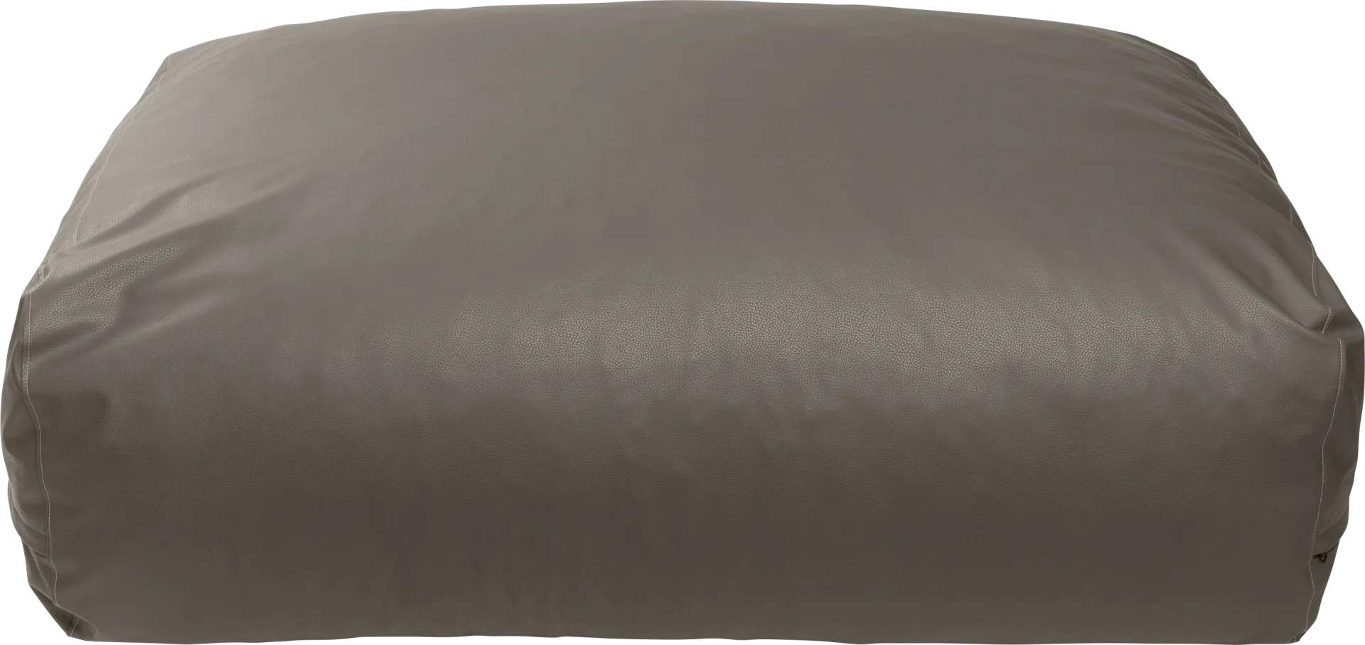 Prasia Gray Large Bean Bag Chair - Image 1