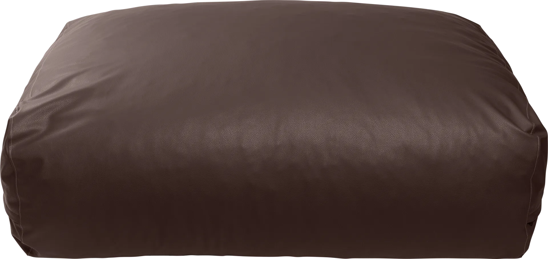 Prasia Brown Large Bean Bag Chair - Image 1