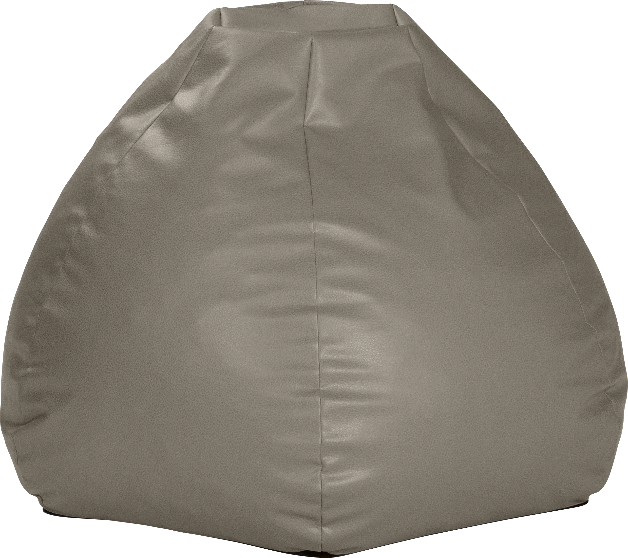 Prasia Gray Bean Bag Chair - Thumbnail - Image 1