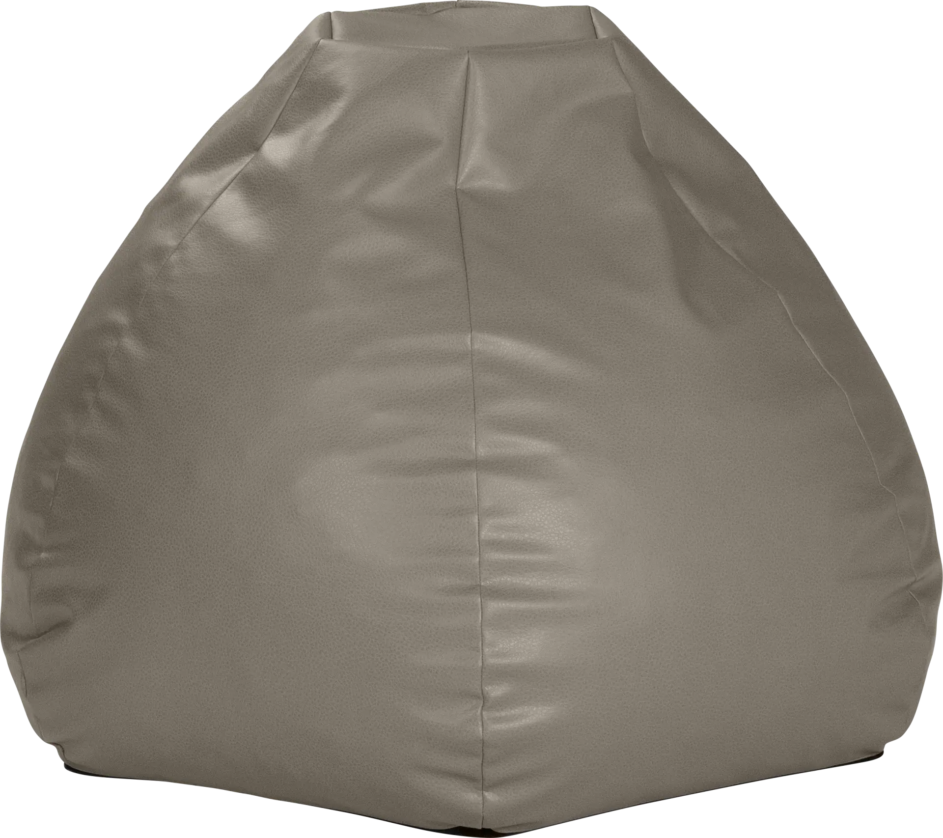 Prasia Gray Bean Bag Chair