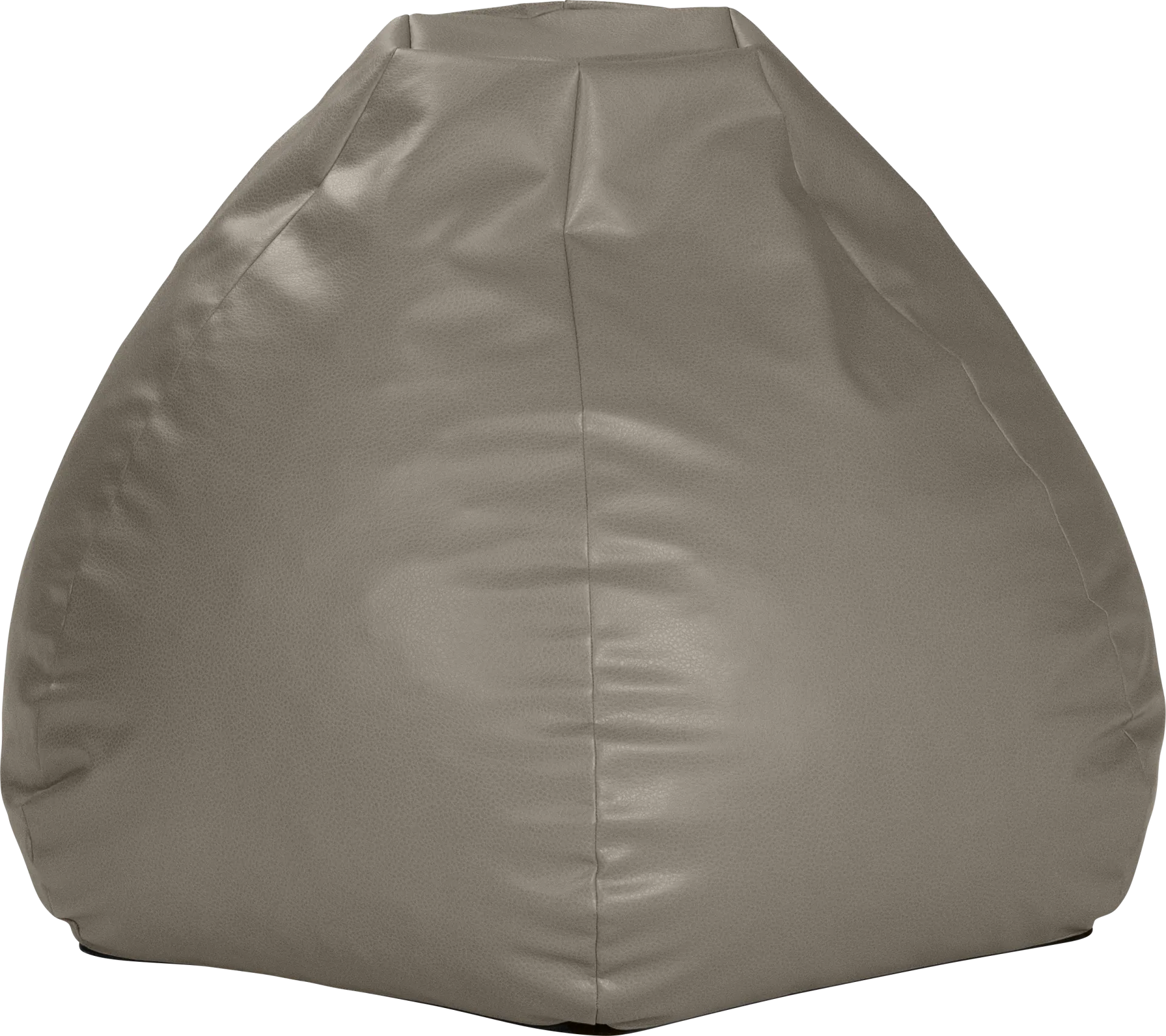 Prasia Gray Bean Bag Chair - Image 1