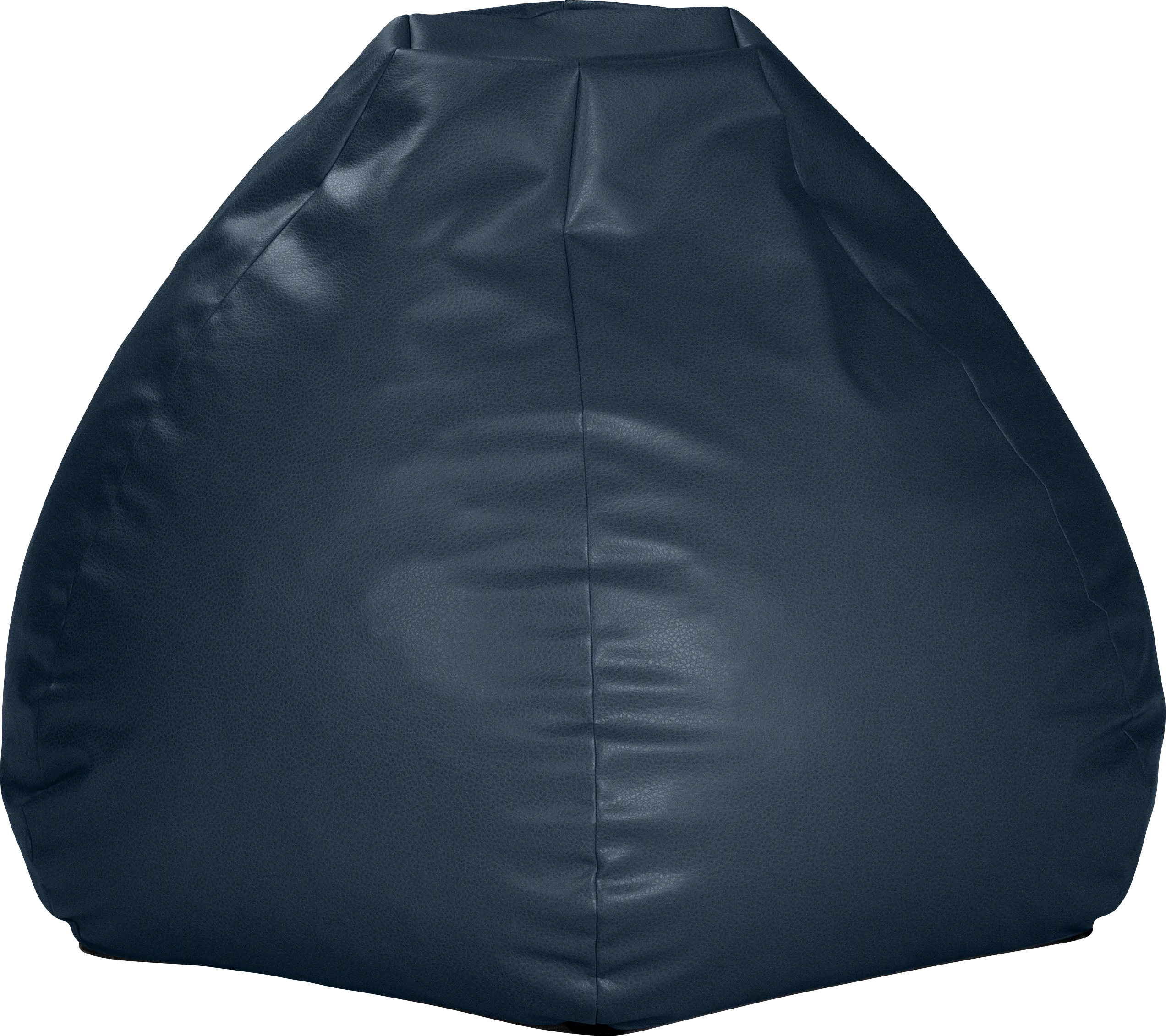 Prasia Blue Bean Bag Chair - Thumbnail - Image 1