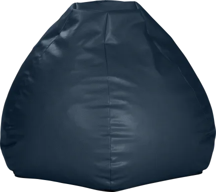 Prasia Blue Bean Bag Chair