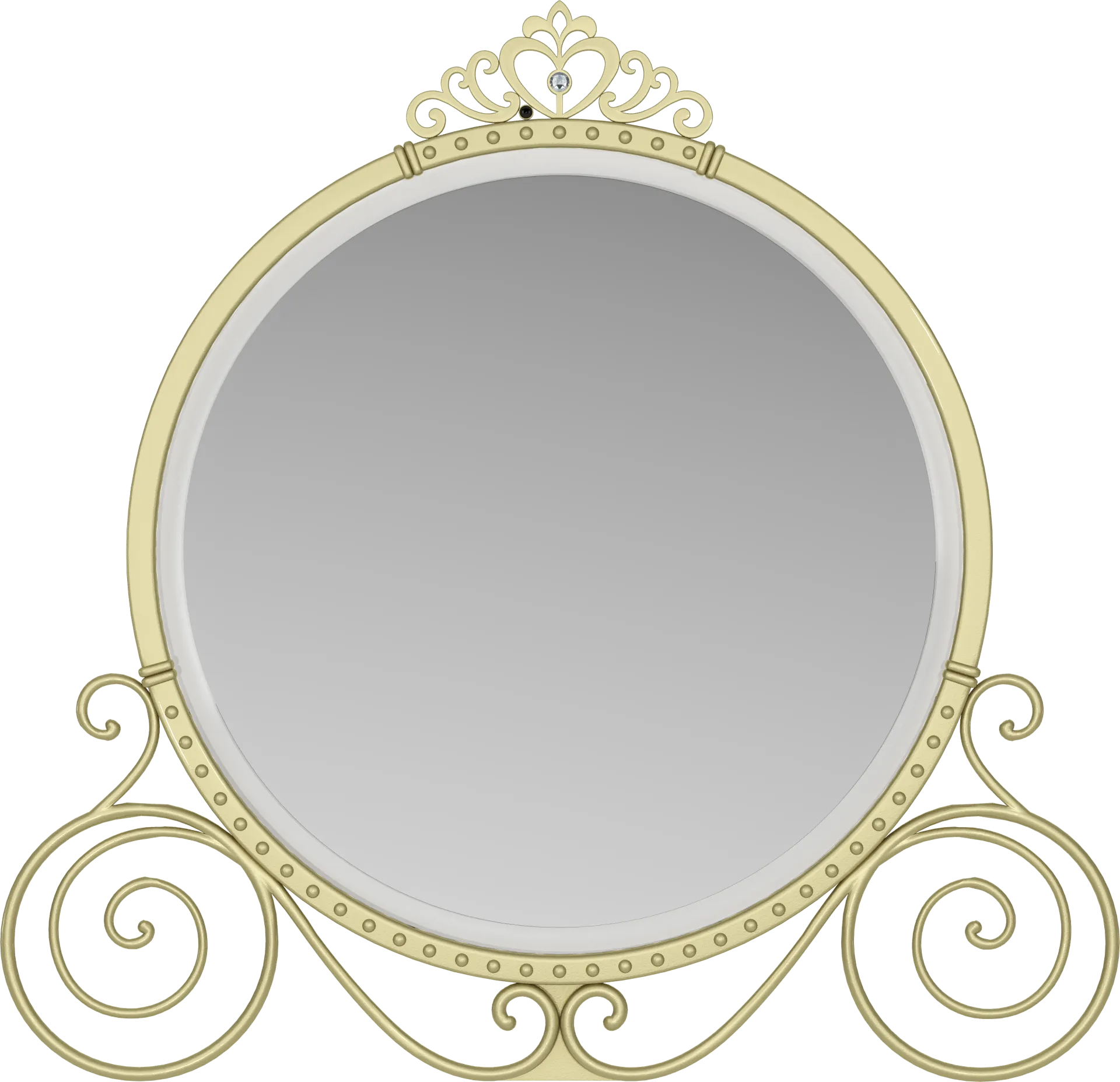Disney Princess Royal Gold Carriage Mirror - Image 2