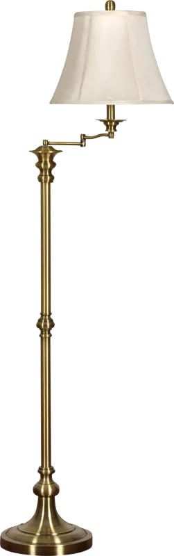 Yaxley Brass Floor Lamp