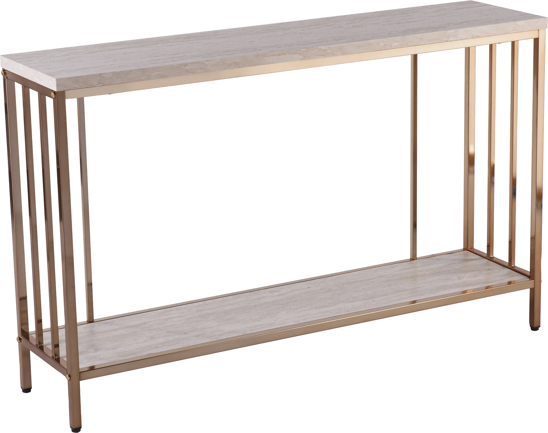 Bronton Gold Console Table - Thumbnail - Image 1