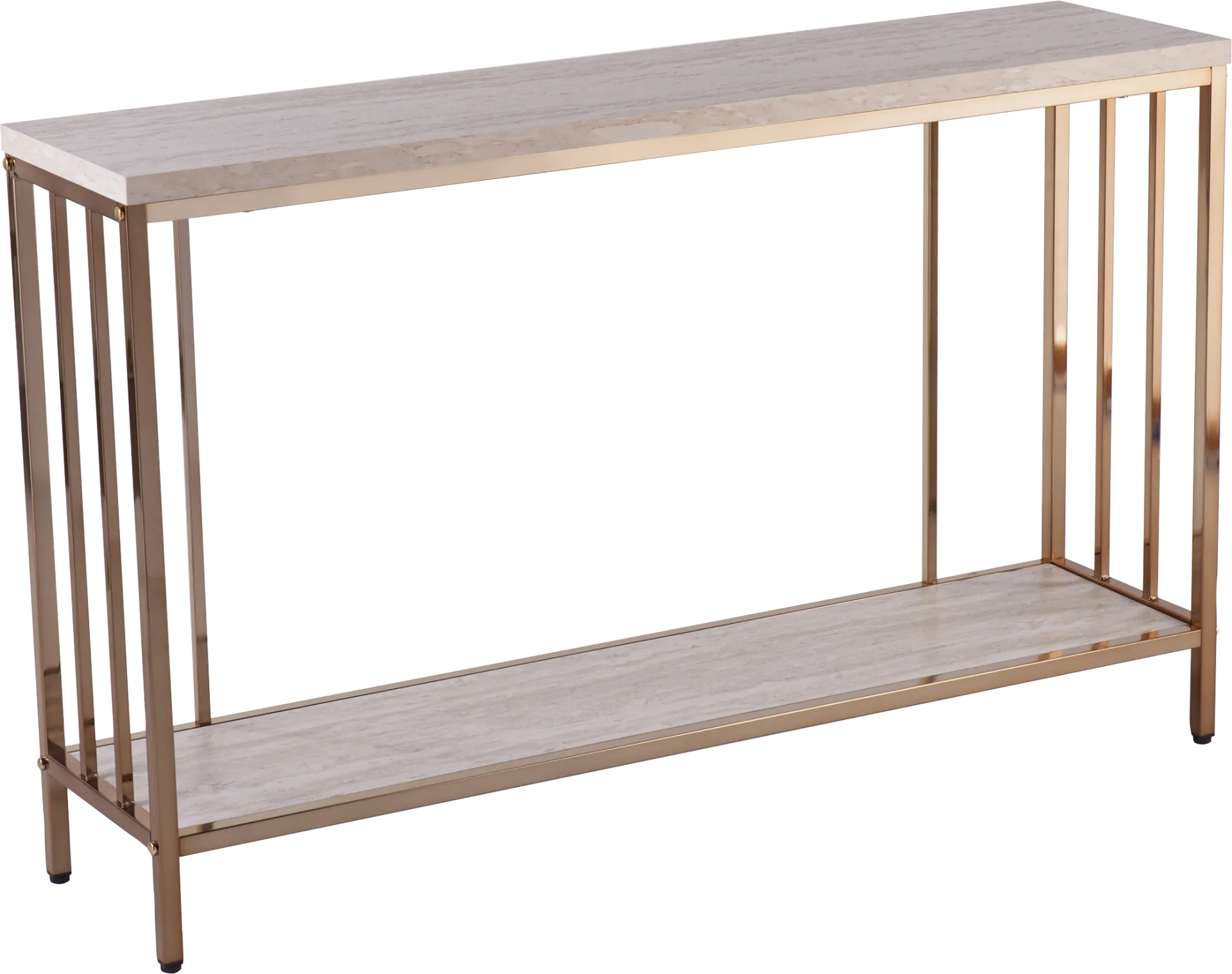Bronton Gold Console Table - Image 1
