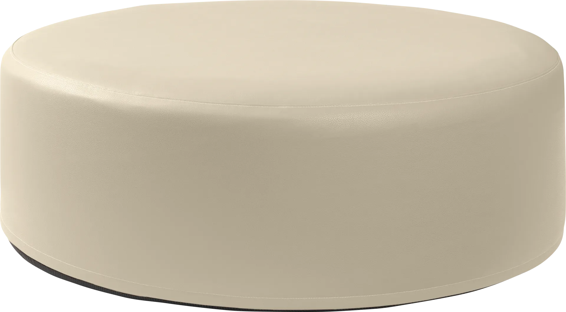 Bevina I Natural Large Ottoman - Image 1