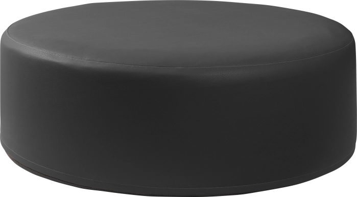 Bevina I Black Large Ottoman