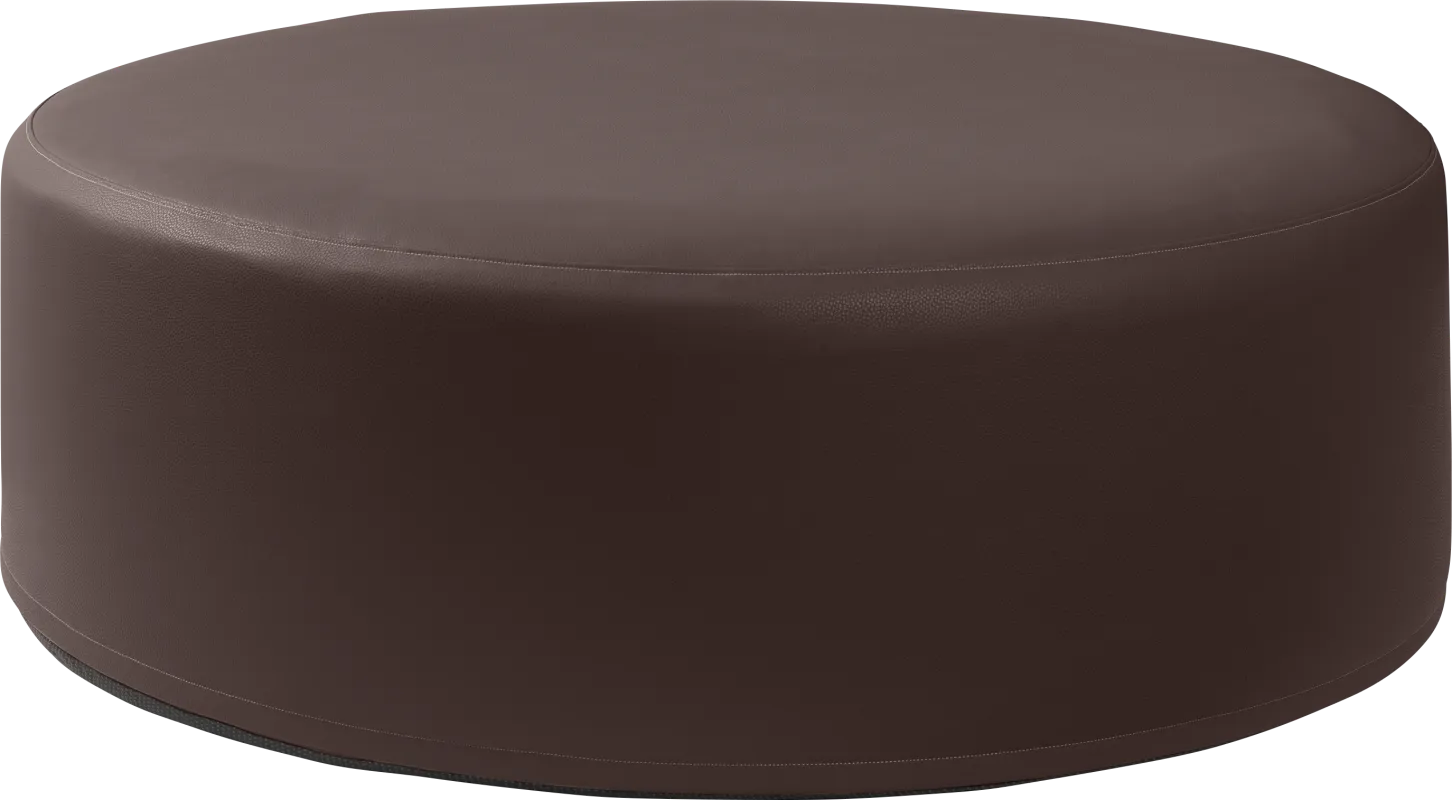 Bevina I Chocolate Large Ottoman