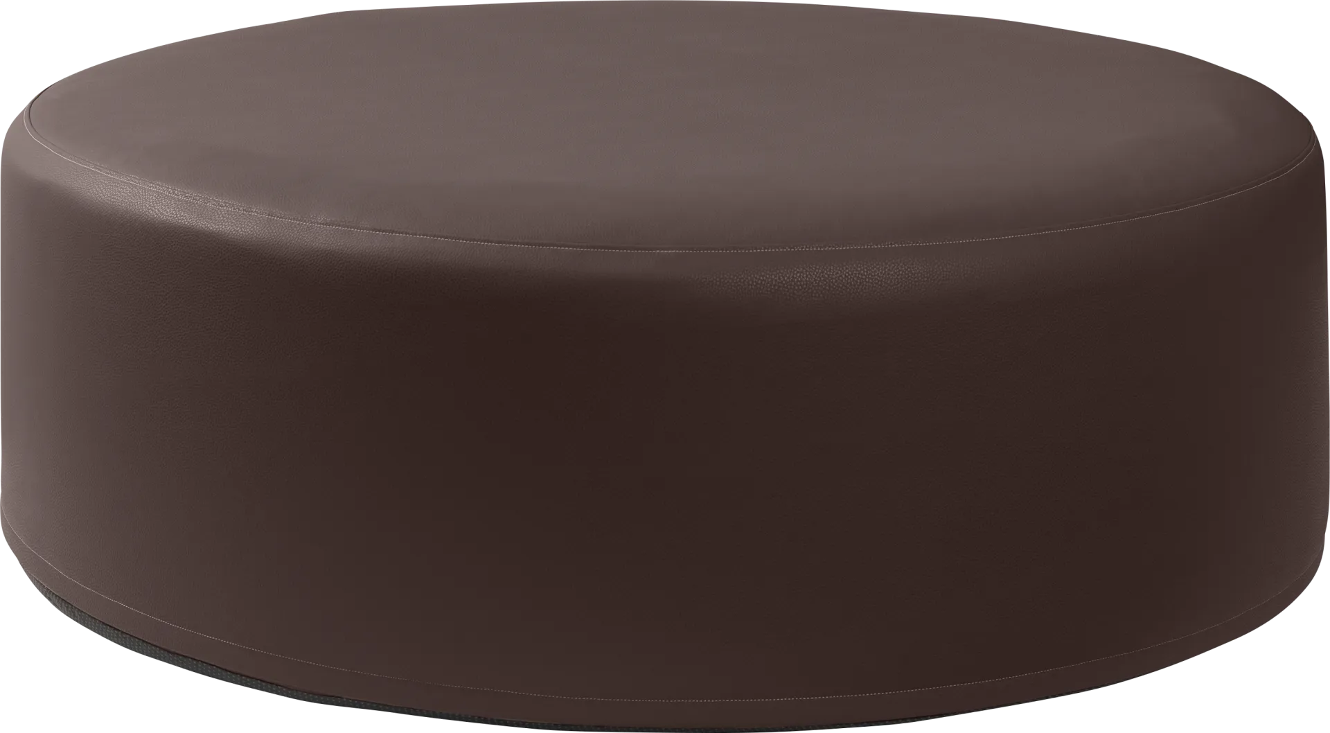 Bevina I Chocolate Large Ottoman - Image 1