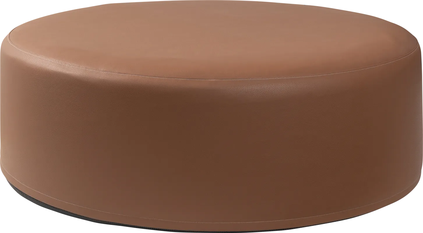 Bevina I Walnut Large Ottoman