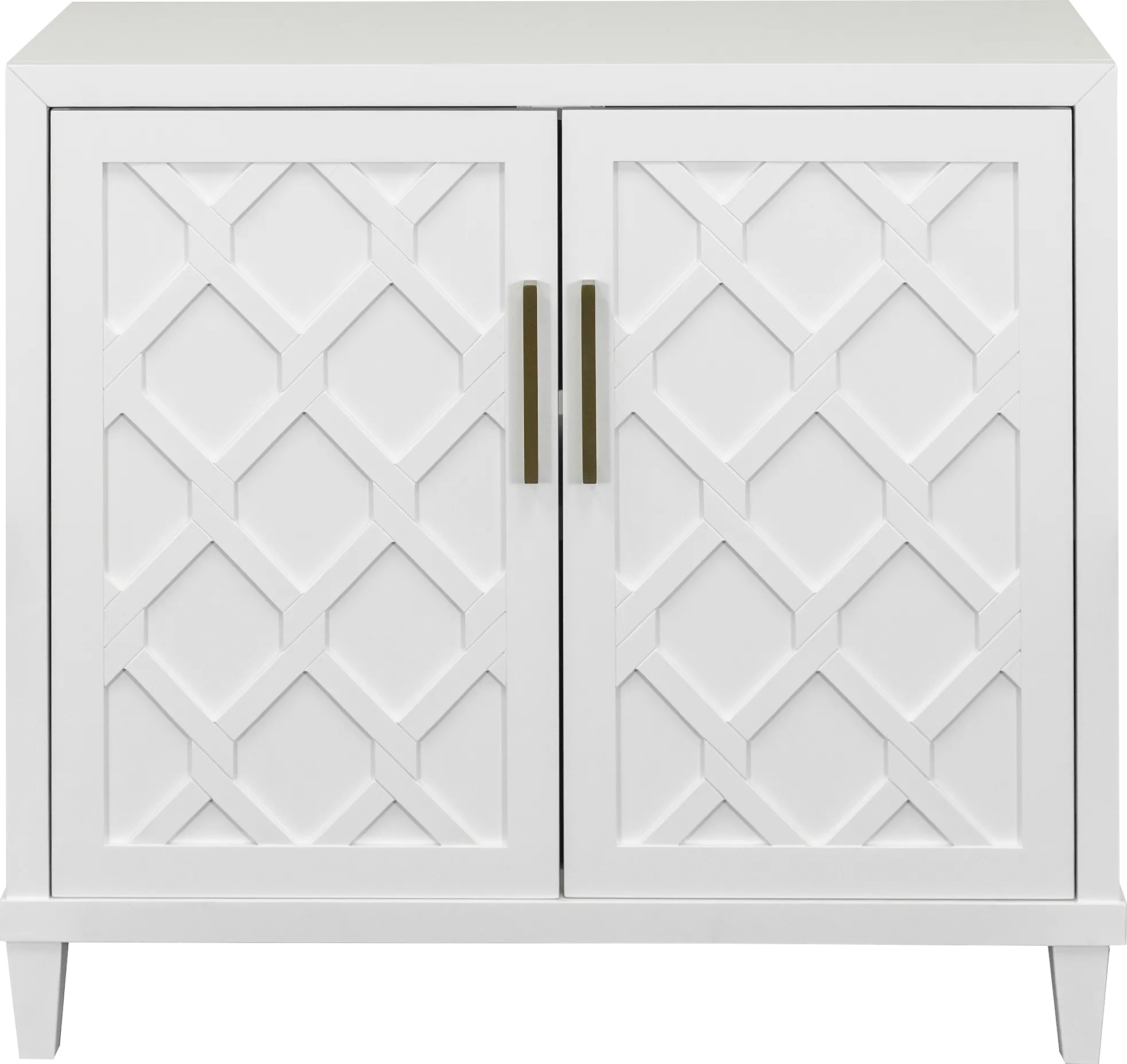 Villa Sonoma White Accent Cabinet - Thumbnail - Image 1