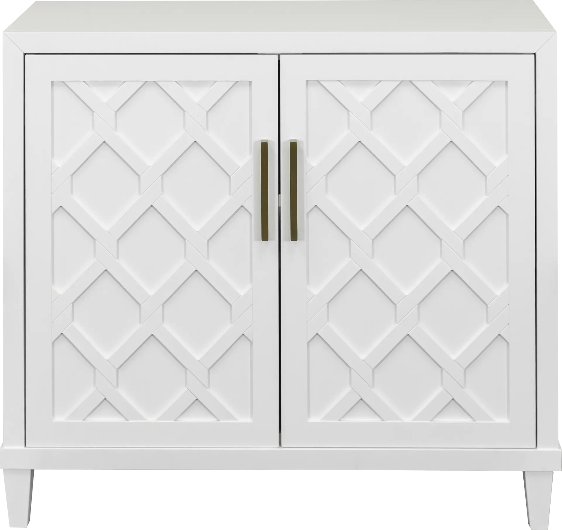 Villa Sonoma White Accent Cabinet