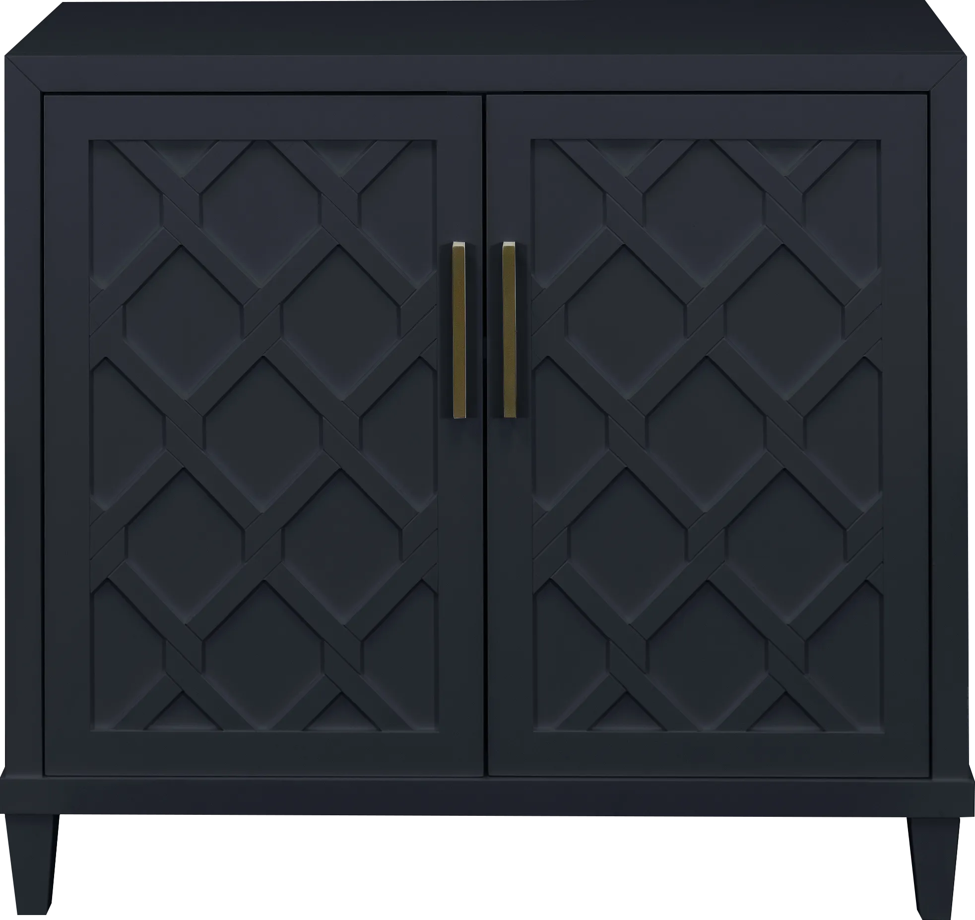 Villa Sonoma Black Accent Cabinet - Thumbnail - Image 1